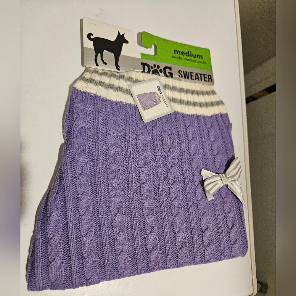 NWT- Medium dog sweater